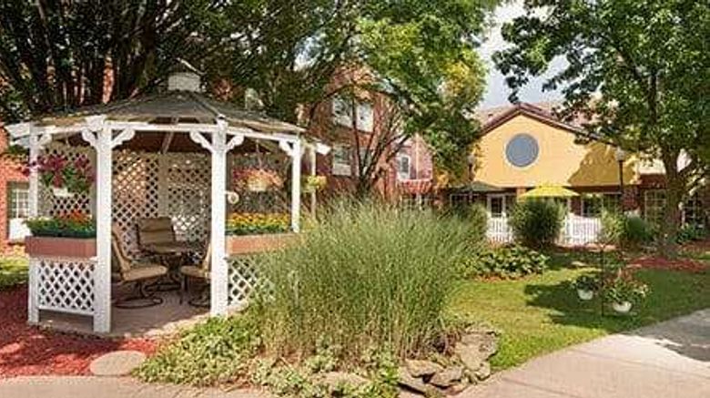 <b>Wyndham Garden Grand Rapids Airport Exterior</b>. Images powered by <a href="https://iceportal.shijigroup.com/" title="IcePortal" target="_blank">IcePortal</a>.