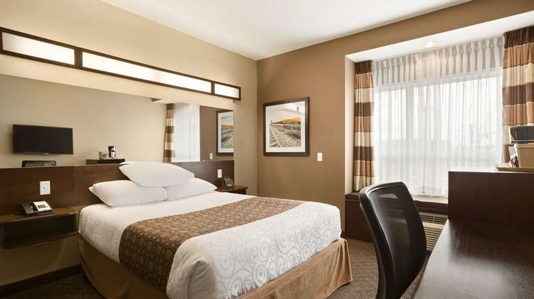 <b>Microtel Inn & Stes Blackfalds/Red Deer Room</b>. Images powered by <a href="https://iceportal.shijigroup.com/" title="IcePortal" target="_blank">IcePortal</a>.