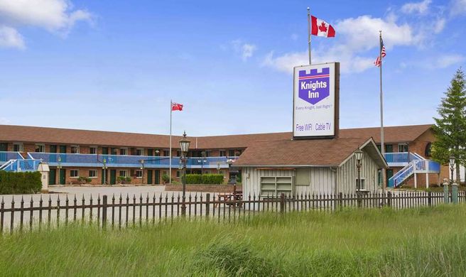 Knights Inn Lindsay Exterior