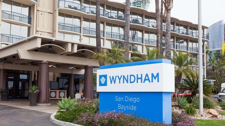 <b>Wyndham San Diego Bayside Exterior</b>. Images powered by <a href="https://iceportal.shijigroup.com/" title="IcePortal" target="_blank">IcePortal</a>.