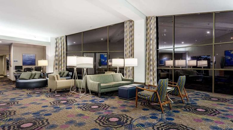 <b>Wyndham San Diego Bayside Lobby</b>. Images powered by <a href="https://iceportal.shijigroup.com/" title="IcePortal" target="_blank">IcePortal</a>.