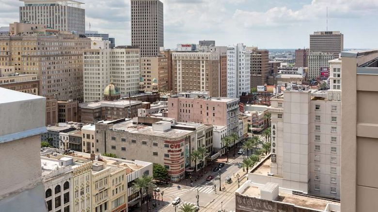 <b>Wyndham New Orleans - French Quarter Exterior</b>. Images powered by <a href="https://iceportal.shijigroup.com/" title="IcePortal" target="_blank">IcePortal</a>.