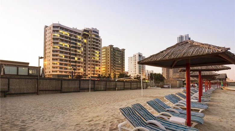 <b>Ramada Beach Hotel Ajman Beach</b>. Images powered by <a href="https://iceportal.shijigroup.com/" title="IcePortal" target="_blank">IcePortal</a>.