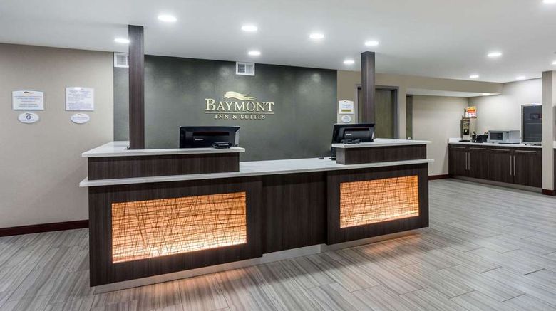 <b>Baymont Inn & Suites Clarksville Lobby</b>. Images powered by <a href="https://iceportal.shijigroup.com/" title="IcePortal" target="_blank">IcePortal</a>.