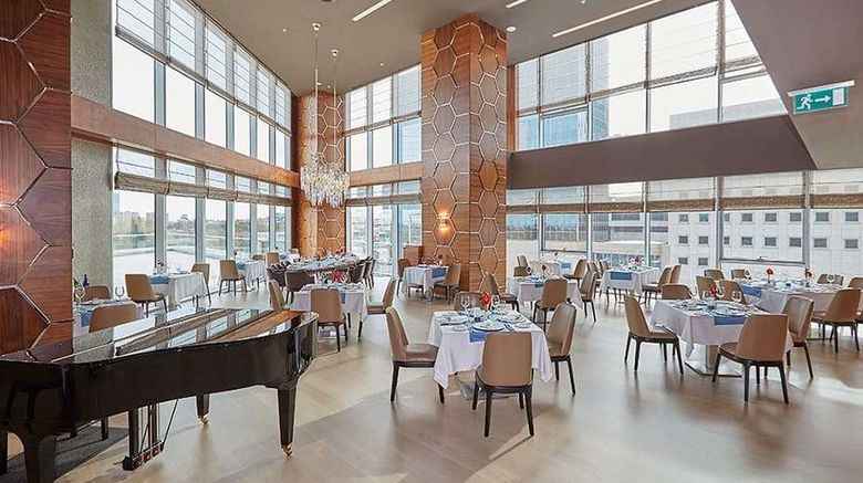 <b>Wyndham Grand İstanbul Levent Restaurant</b>. Images powered by <a href=https://www.travelagewest.com/Hotels/Istanbul/