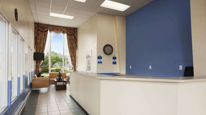 <b>Days Inn West Yarmouth/Hyannis Lobby</b>. Images powered by <a href="https://iceportal.shijigroup.com/" title="IcePortal" target="_blank">IcePortal</a>.