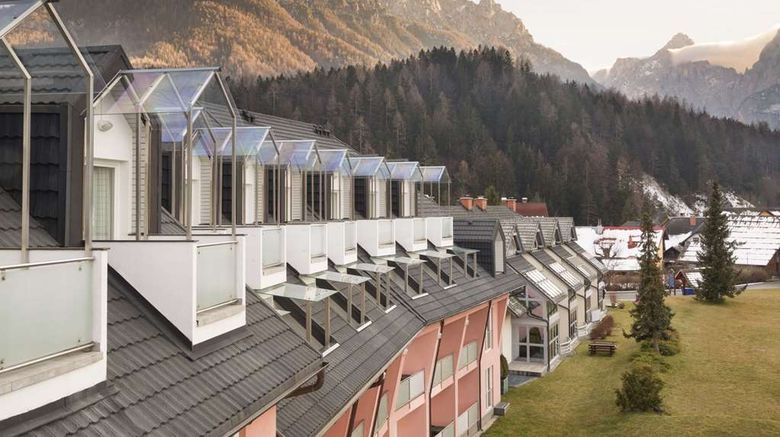 <b>Ramada Hotel & Suites Kranjska Gora Exterior</b>. Images powered by <a href="https://iceportal.shijigroup.com/" title="IcePortal" target="_blank">IcePortal</a>.