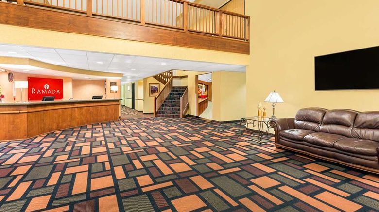 <b>Ramada Kent Seattle Area Lobby</b>. Images powered by <a href="https://iceportal.shijigroup.com/" title="IcePortal" target="_blank">IcePortal</a>.