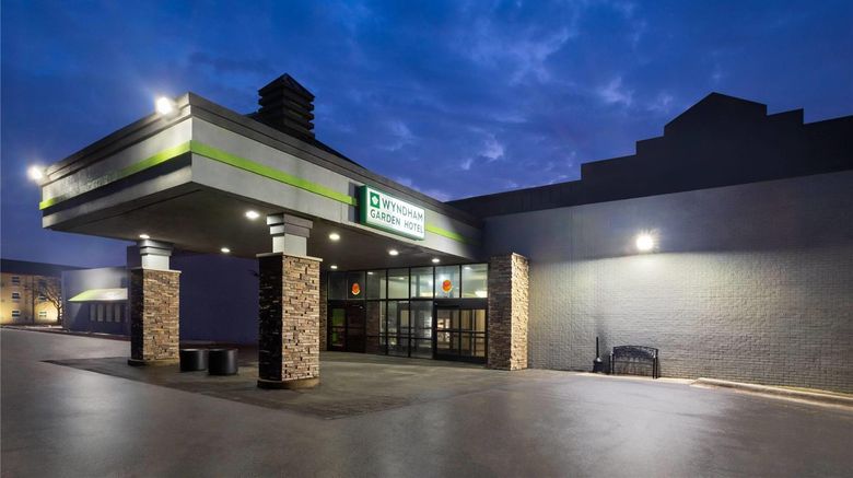 <b>Wyndham Garden Detroit Metro Airport Exterior</b>. Images powered by <a href="https://iceportal.shijigroup.com/" title="IcePortal" target="_blank">IcePortal</a>.