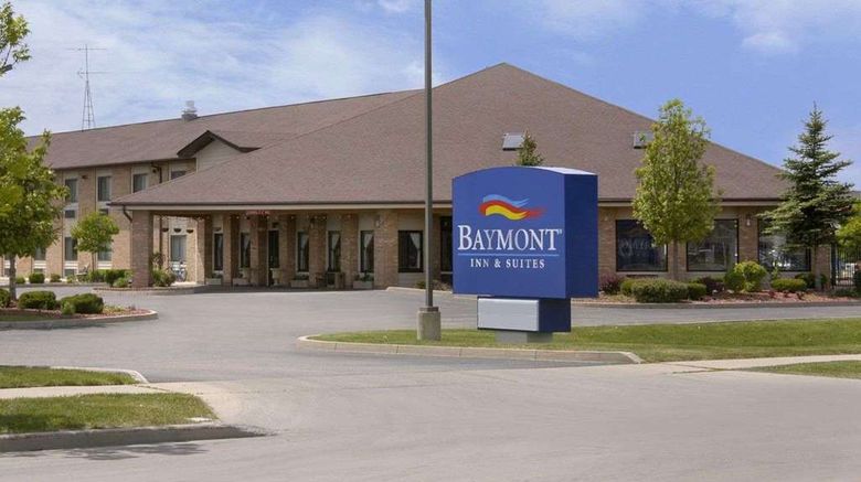Baymont Inn  and  Suites Whitewater Exterior. Images powered by <a href="https://iceportal.shijigroup.com" target="_blank" rel="noopener">Ice Portal</a>.