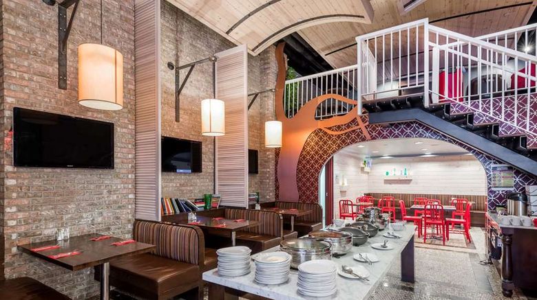 <b>TRYP New York City Times Square South Restaurant</b>. Images powered by <a href="https://iceportal.shijigroup.com/" title="IcePortal" target="_blank">IcePortal</a>.
