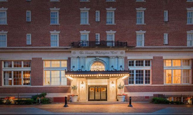 The George Washington, a Wyndham Grand Exterior