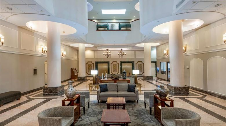 <b>Wyndham Garden Baronne Plaza New Orleans Lobby</b>. Images powered by <a href="https://iceportal.shijigroup.com/" title="IcePortal" target="_blank">IcePortal</a>.