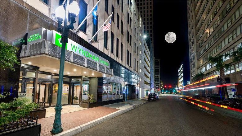 Wyndham Garden Baronne Plaza New Orleans Exterior. Images powered by <a href="https://iceportal.shijigroup.com" target="_blank" rel="noopener">Ice Portal</a>.