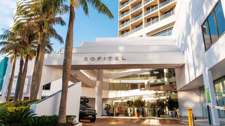 Sofitel Gold Coast Exterior. Images powered by <a href="https://iceportal.shijigroup.com" target="_blank" rel="noopener">Ice Portal</a>.