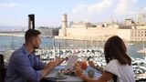 <b>Sofitel Marseille Vieux Port Restaurant</b>. Images powered by <a href="https://iceportal.shijigroup.com/" title="IcePortal" target="_blank">IcePortal</a>.