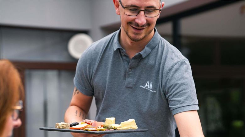 <b>Ibis Caen Porte D'Angleterre Restaurant</b>. Images powered by <a href="https://iceportal.shijigroup.com/" title="IcePortal" target="_blank">IcePortal</a>.