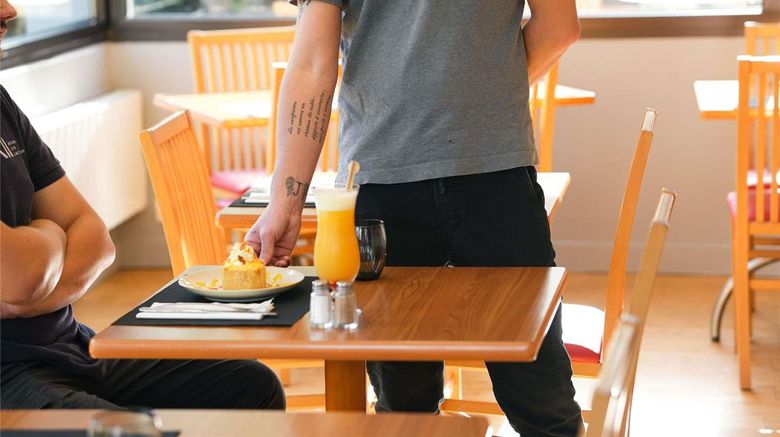 <b>Ibis Caen Porte D'Angleterre Restaurant</b>. Images powered by <a href="https://iceportal.shijigroup.com/" title="IcePortal" target="_blank">IcePortal</a>.