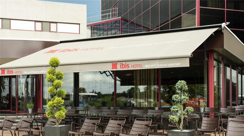 <b>Ibis Amsterdam Airport Hotel Exterior</b>. Images powered by <a href="https://iceportal.shijigroup.com/" title="IcePortal" target="_blank">IcePortal</a>.