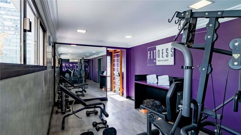 <b>Mercure Sao Paulo Alamedas Hotel Health</b>. Images powered by <a href="https://iceportal.shijigroup.com/" title="IcePortal" target="_blank">IcePortal</a>.