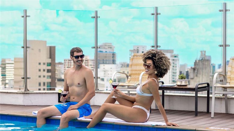 <b>Mercure Sao Paulo Alamedas Hotel Pool</b>. Images powered by <a href="https://iceportal.shijigroup.com/" title="IcePortal" target="_blank">IcePortal</a>.