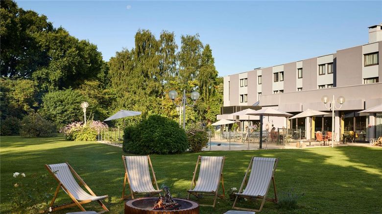 Novotel Bayeux Exterior. Images powered by <a href="https://iceportal.shijigroup.com" target="_blank" rel="noopener">Ice Portal</a>.
