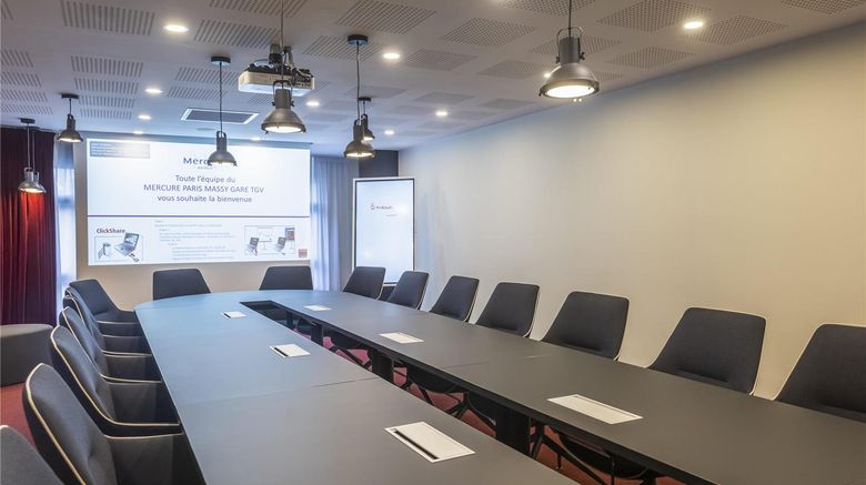 <b>Mercure Paris Massy Gare TGV Hotel Meeting</b>. Images powered by <a href="https://iceportal.shijigroup.com/" title="IcePortal" target="_blank">IcePortal</a>.