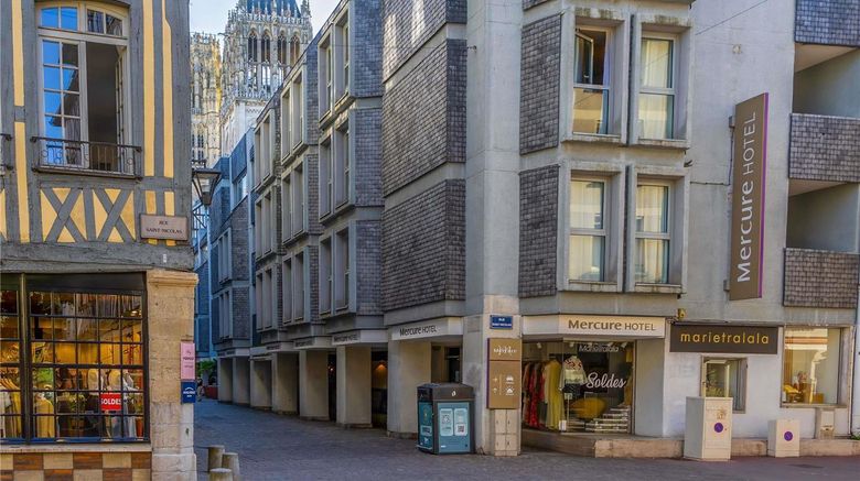 Mercure Rouen Centre Cathedrale Hotel Exterior. Images powered by <a href="https://iceportal.shijigroup.com" target="_blank" rel="noopener">Ice Portal</a>.