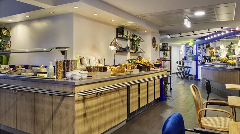 <b>Ibis Paris la Villette 19 Restaurant</b>. Images powered by <a href="https://iceportal.shijigroup.com/" title="IcePortal" target="_blank">IcePortal</a>.