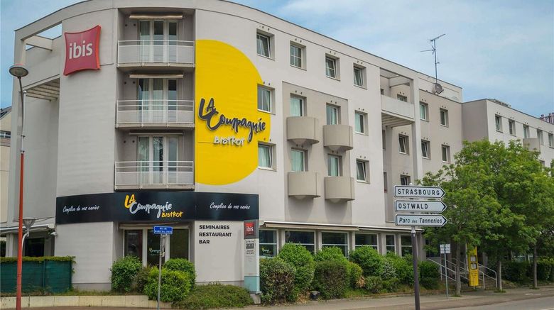 <b>Ibis Strasbourg Aeroport Hotel Exterior</b>. Images powered by <a href="https://iceportal.shijigroup.com/" title="IcePortal" target="_blank">IcePortal</a>.