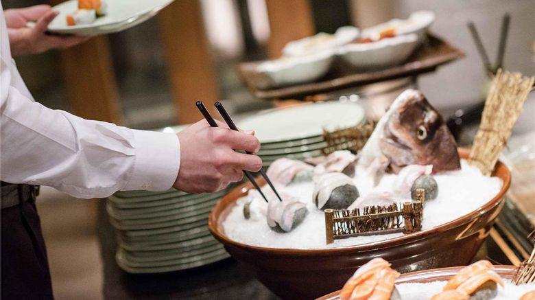 <b>Novotel Ambassador Gangnam Seoul Restaurant</b>. Images powered by <a href="https://iceportal.shijigroup.com/" title="IcePortal" target="_blank">IcePortal</a>.