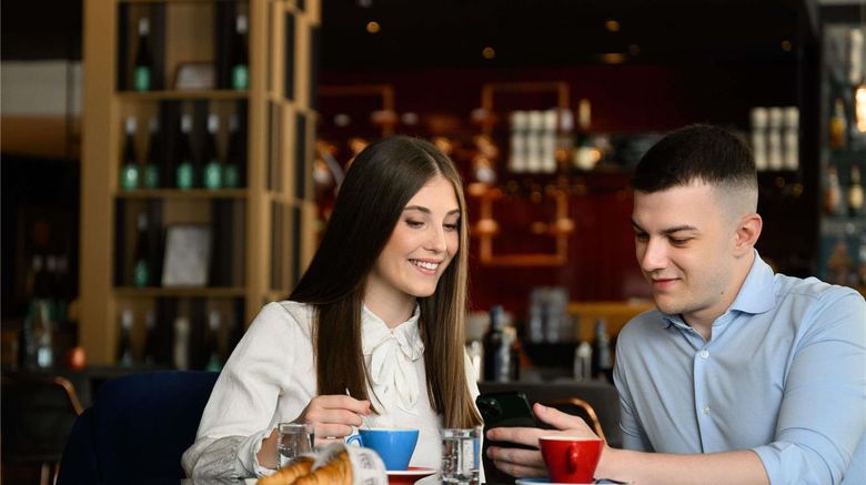 <b>Mercure Hotel Budapest Korona Restaurant</b>. Images powered by <a href="https://iceportal.shijigroup.com/" title="IcePortal" target="_blank">IcePortal</a>.