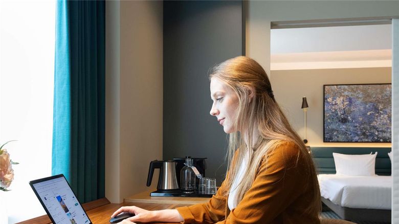 <b>Novotel Luxembourg Kirchberg Room</b>. Images powered by <a href="https://iceportal.shijigroup.com/" title="IcePortal" target="_blank">IcePortal</a>.