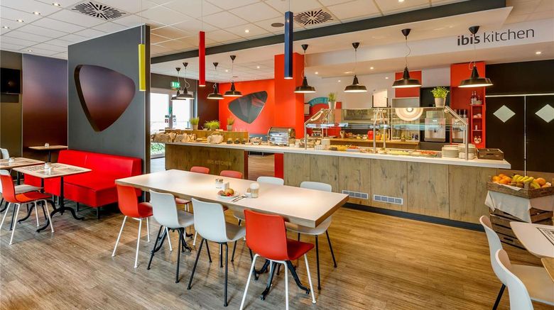 <b>Ibis Frankfurt Airport Restaurant</b>. Images powered by <a href="https://iceportal.shijigroup.com/" title="IcePortal" target="_blank">IcePortal</a>.