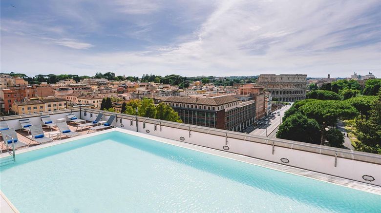 <b>Mercure Roma Centro Colosseo Exterior</b>. Images powered by <a href="https://iceportal.shijigroup.com/" title="IcePortal" target="_blank">IcePortal</a>.