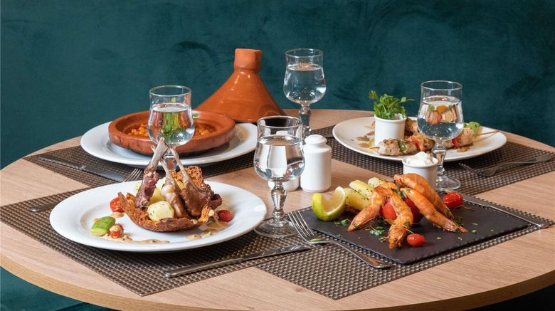 <b>Hotel Mercure Sheherazade Rabat Restaurant</b>. Images powered by <a href="https://iceportal.shijigroup.com/" title="IcePortal" target="_blank">IcePortal</a>.