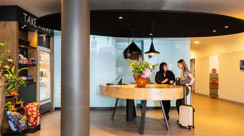 <b>Ibis Amsterdam Stopera Exterior</b>. Images powered by <a href="https://iceportal.shijigroup.com/" title="IcePortal" target="_blank">IcePortal</a>.
