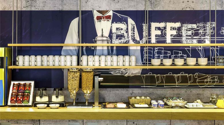 <b>Ibis Budget Krefeld Messe Restaurant</b>. Images powered by <a href="https://iceportal.shijigroup.com/" title="IcePortal" target="_blank">IcePortal</a>.