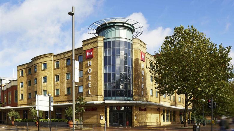 Ibis London Stratford Exterior. Images powered by <a href="https://iceportal.shijigroup.com" target="_blank" rel="noopener">Ice Portal</a>.