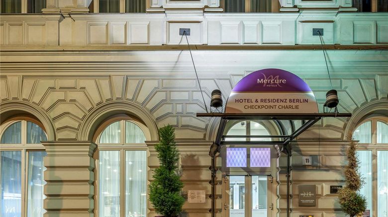 <b>Mercure Hotel/Resid. Checkpoint Charlie Exterior</b>. Images powered by <a href="https://iceportal.shijigroup.com/" title="IcePortal" target="_blank">IcePortal</a>.