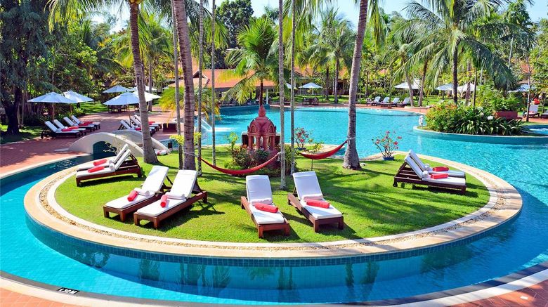 <b>Sofitel Angkor Phokeethra Golf & Spa Exterior</b>. Images powered by <a href="https://iceportal.shijigroup.com/" title="IcePortal" target="_blank">IcePortal</a>.