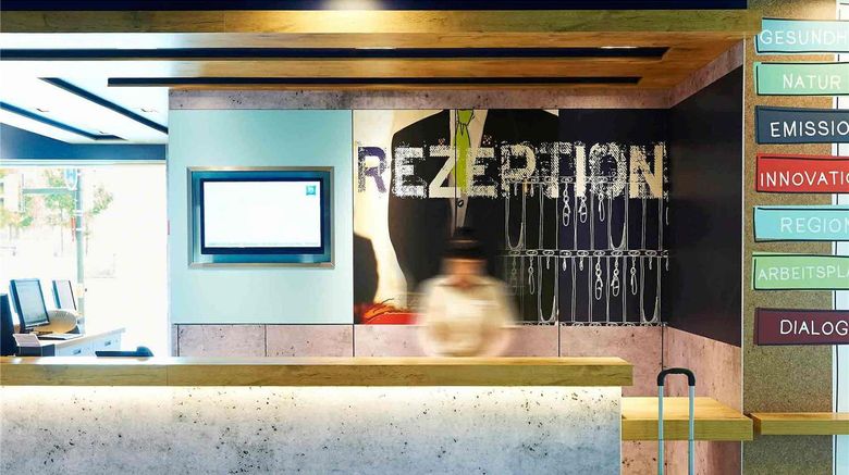 <b>Ibis Budget Zuerich City West Exterior</b>. Images powered by <a href="https://iceportal.shijigroup.com/" title="IcePortal" target="_blank">IcePortal</a>.