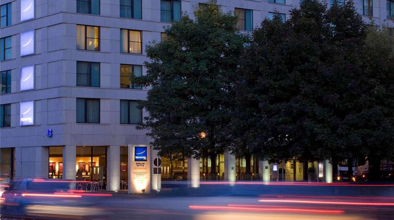<b>Novotel Berlin Mitte Exterior</b>. Images powered by <a href="https://iceportal.shijigroup.com/" title="IcePortal" target="_blank">IcePortal</a>.