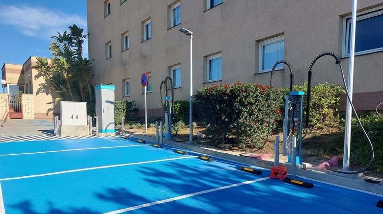 <b>Ibis Jerez de La Frontera Hotel Exterior</b>. Images powered by <a href="https://iceportal.shijigroup.com/" title="IcePortal" target="_blank">IcePortal</a>.