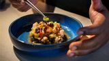 <b>Novotel Suites Paris CDG Airport Villepinte Restaurant</b>. Images powered by <a href="https://iceportal.shijigroup.com/" title="IcePortal" target="_blank">IcePortal</a>.
