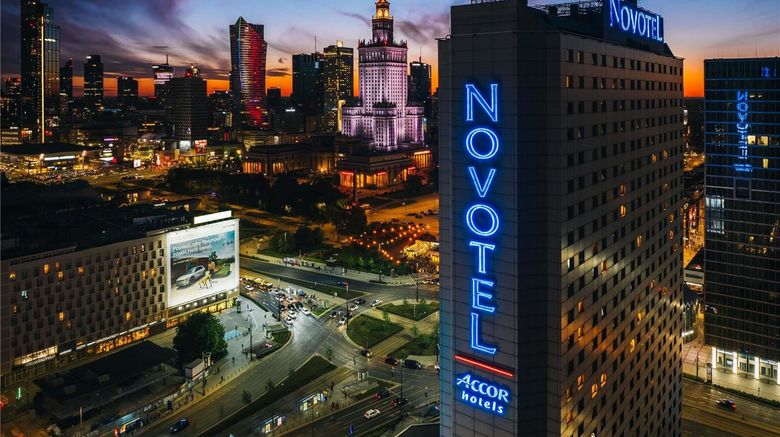 Novotel Centrum Warsaw Exterior. Images powered by <a href="https://iceportal.shijigroup.com" target="_blank" rel="noopener">Ice Portal</a>.