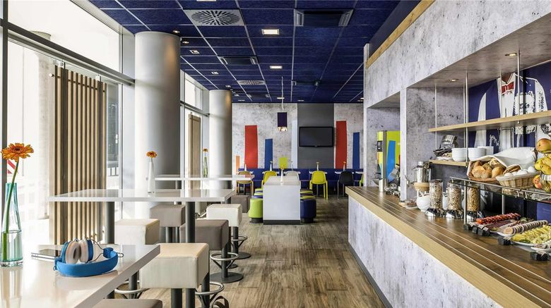<b>Ibis Budget Hannover Hauptbahnhof Restaurant</b>. Images powered by <a href="https://iceportal.shijigroup.com/" title="IcePortal" target="_blank">IcePortal</a>.