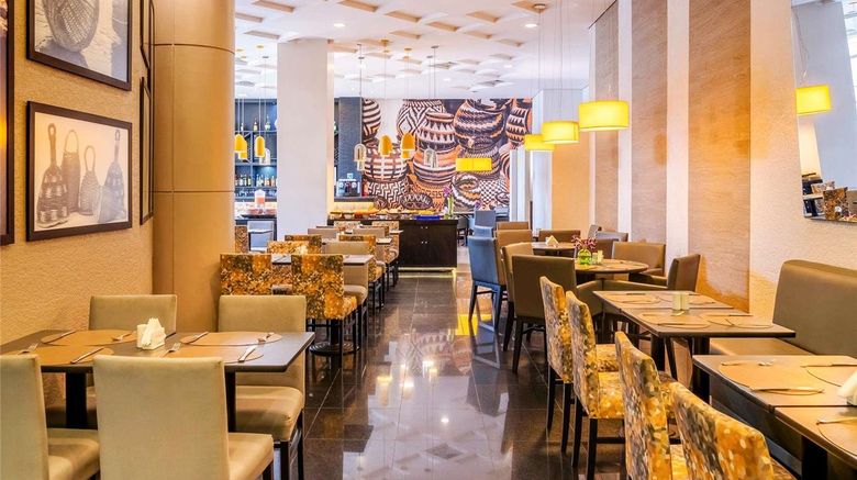 <b>Mercure Apartments Guarulhos Aeroporto Restaurant</b>. Images powered by <a href="https://iceportal.shijigroup.com/" title="IcePortal" target="_blank">IcePortal</a>.