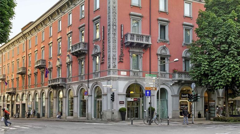<b>Mercure Bergamo Palazzo Dolci Exterior</b>. Images powered by <a href="https://iceportal.shijigroup.com/" title="IcePortal" target="_blank">IcePortal</a>.