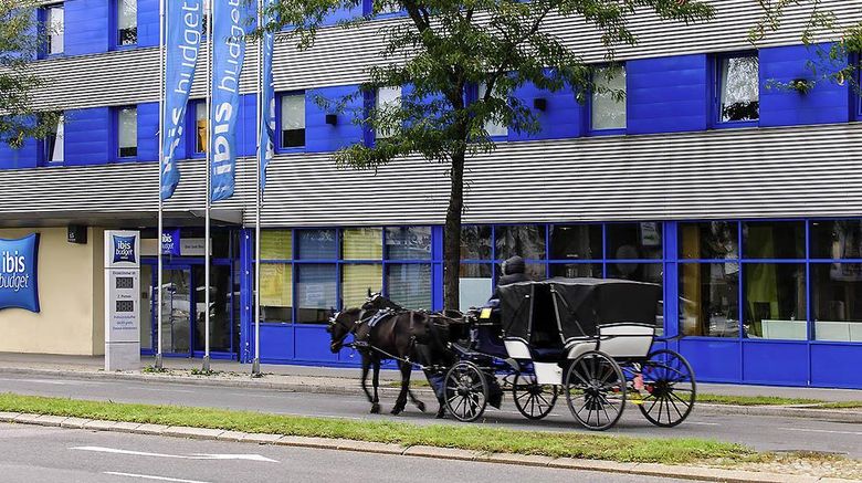 <b>Ibis Budget Wien Sankt Marx Exterior</b>. Images powered by <a href="https://iceportal.shijigroup.com/" title="IcePortal" target="_blank">IcePortal</a>.